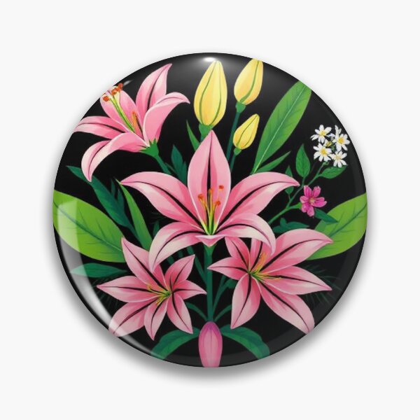 Item preview, Pink Lilies designed and sold by little0015.