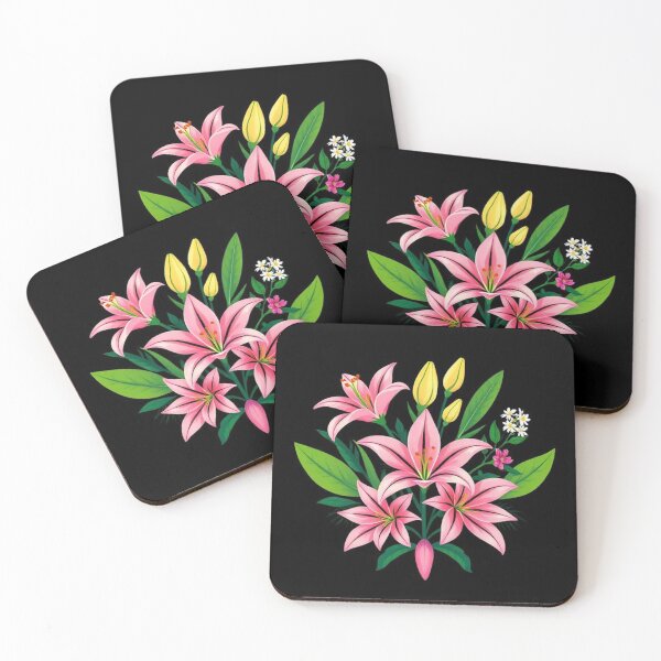 Item preview, Pink Lilies designed and sold by little0015.