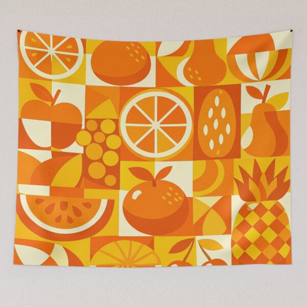 Item preview, Geometric Fruit Pattern designed and sold by Owcomm.