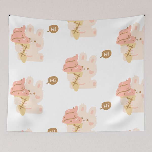 Item preview, Helado de conejito adorable designed and sold by LunaVales.