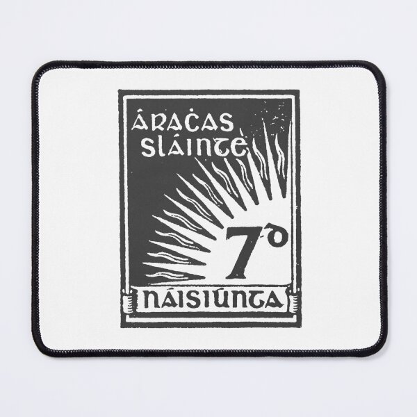 Item preview, Vintage Irish Gaelic Sun Stamp Art - Antique 1920s Celtic Illustration designed and sold by By Jonh.