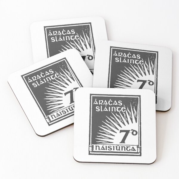 Item preview, Vintage Irish Gaelic Sun Stamp Art - Antique 1920s Celtic Illustration designed and sold by By Jonh.