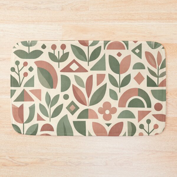Item preview, Modern Minimalist Botanical Geometric Pattern designed and sold by Owcomm.