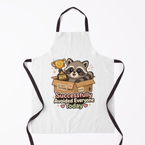 Item preview, Successfully Avoided Everyone Today Raccoon Shirt | Funny Introvert Trash Panda Gift designed and sold by MrDev.