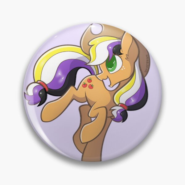 Item preview, Nonbinary Pride Applejack designed and sold by scribbleking.