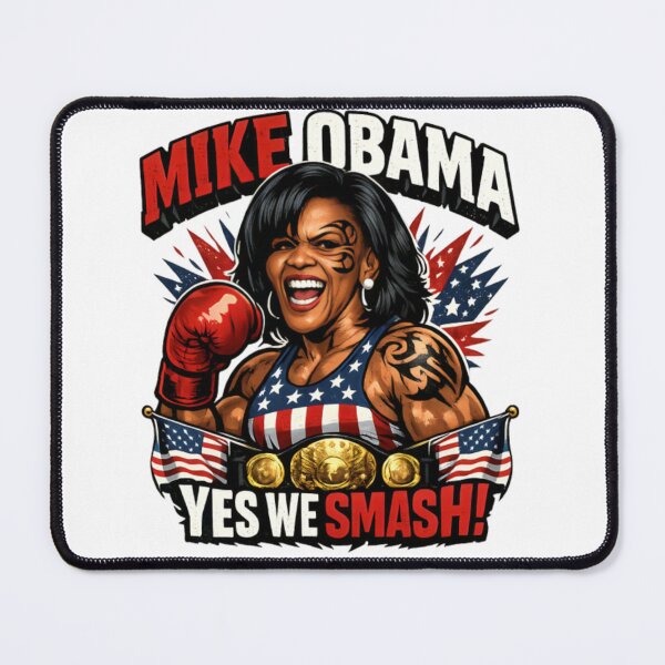 Item preview, Mike Obama Yes We Smash Boxing Vintage designed and sold by CatLovers Studio.