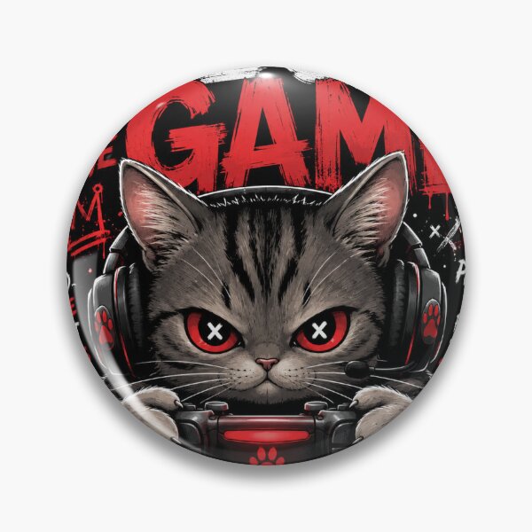 Item preview, “The Gaming Cat Unleashed”   designed and sold by Frank-Nelson.