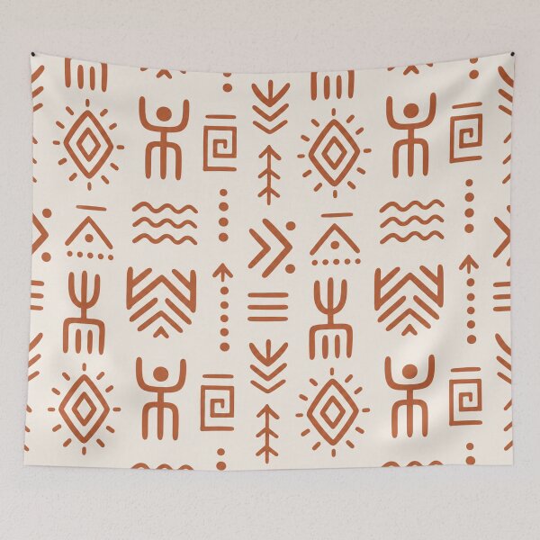 Item preview, Tribal Earthy Pattern designed and sold by Owcomm.