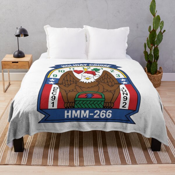Item preview, Commemorative "Holiday Cruise" Deployment Patch of Marine Medium Helicopter Squadron 266 (HMM-266) designed and sold by CharlieDesings.