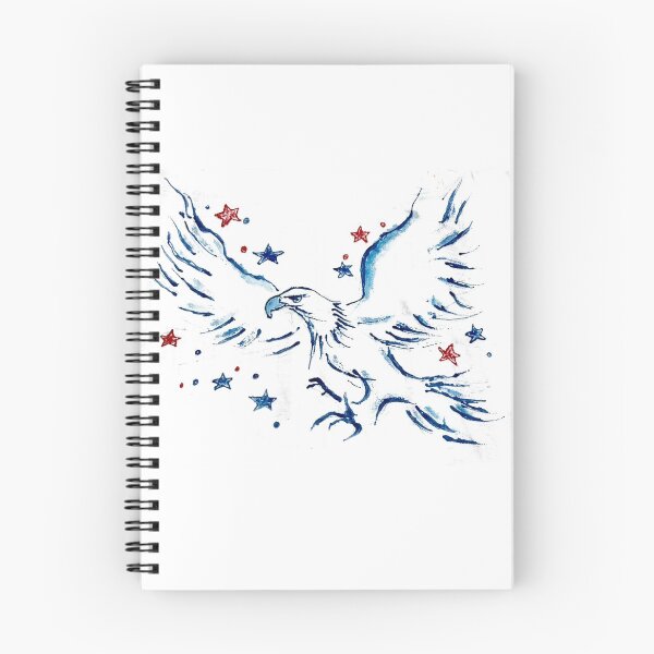Item preview, Watercolor American Bald Eagle designed and sold by HsiaoYunePublishing.