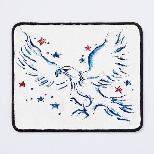 Item preview, Watercolor American Bald Eagle designed and sold by HsiaoYunePublishing.