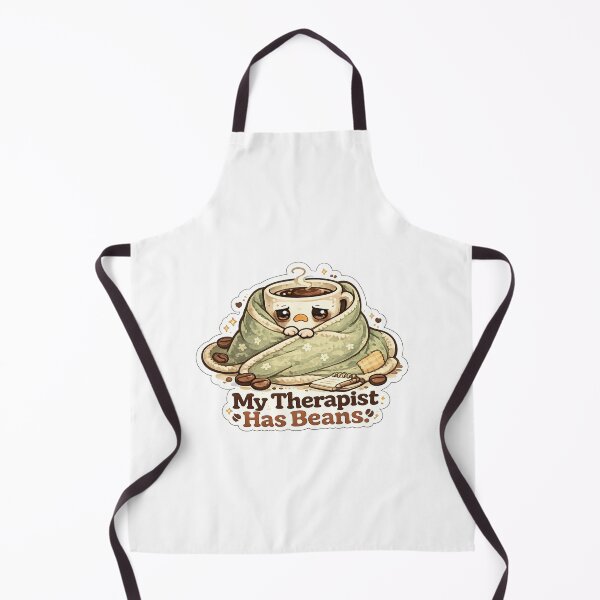 Item preview, My Therapist Has Beans Coffee Shirt | Cute Emotional Support Coffee Cup Funny Caffeine Lover Gift designed and sold by MrDev.