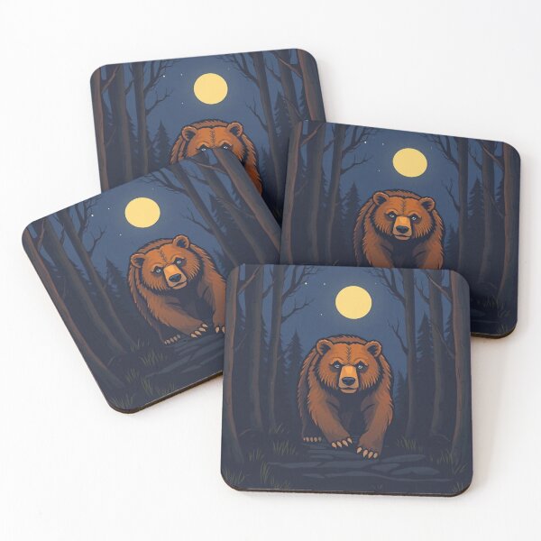 Item preview, Brown Bear in the Woods designed and sold by little0015.