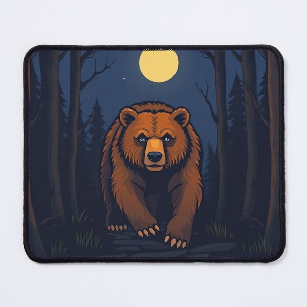 Item preview, Brown Bear in the Woods designed and sold by little0015.