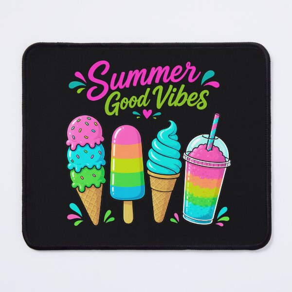 Item preview, Summer Good Vibes Ice Cream designed and sold by Aimetoi.