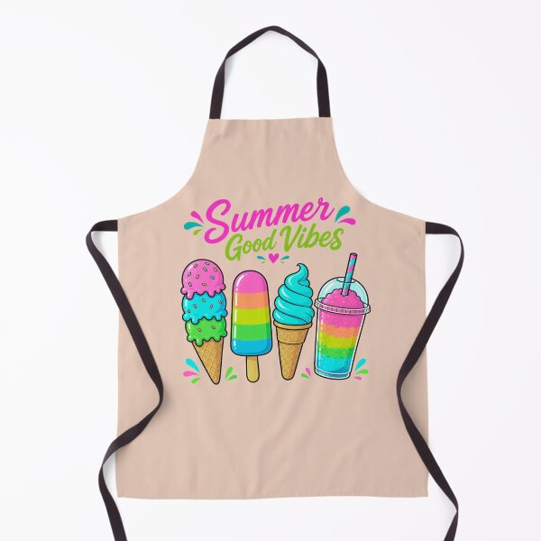Item preview, Summer Good Vibes Ice Cream designed and sold by Aimetoi.