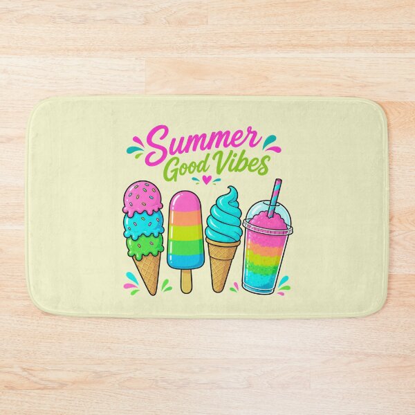 Item preview, Summer Good Vibes Ice Cream designed and sold by Aimetoi.