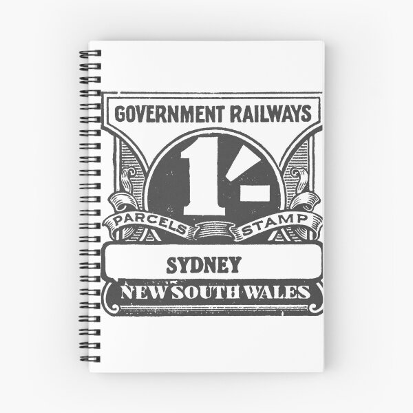 Item preview, Vintage Sydney Train Travel Art - Antique 1920s Locomotive Illustration designed and sold by By Jonh.