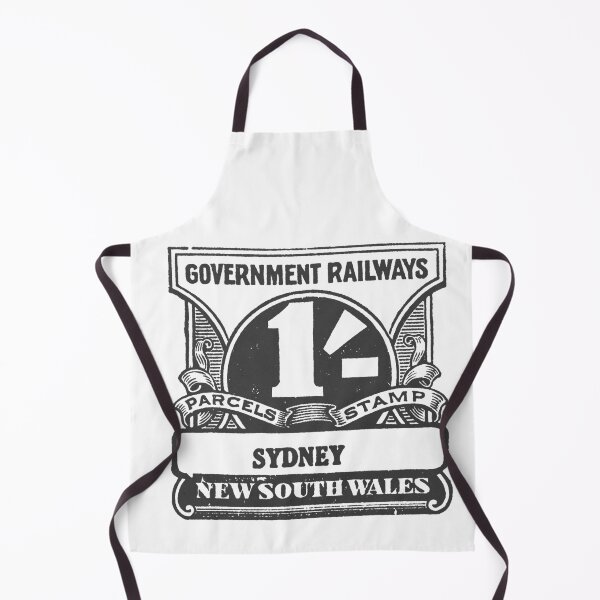 Item preview, Vintage Sydney Train Travel Art - Antique 1920s Locomotive Illustration designed and sold by By Jonh.