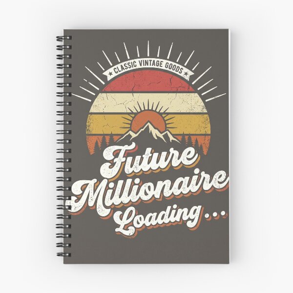 Item preview, Future Millionaire Loading Retro Sun designed and sold by BigBoyFunky.