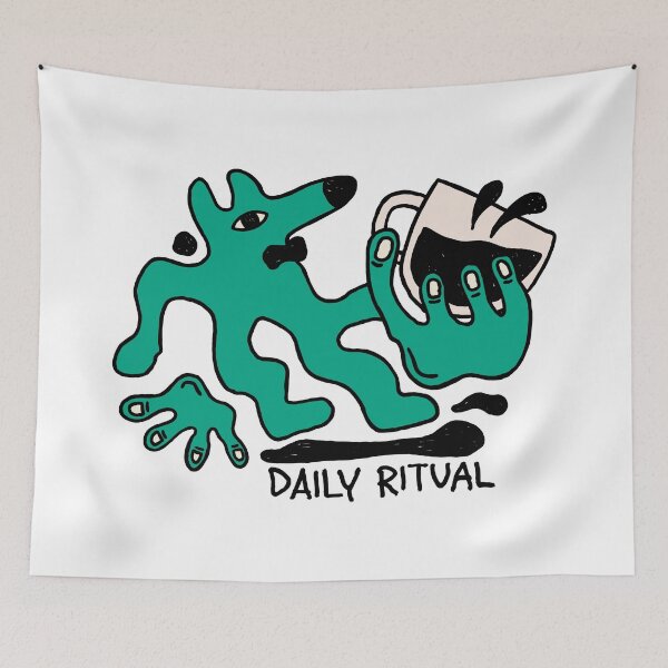 Item preview, Daily Ritual Coffee designed and sold by RetroChunky®.