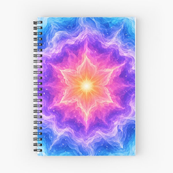 Item preview, Celestial Starburst Mandala - Fluid Watercolor Cosmic Art  designed and sold by Jaideep Walia.