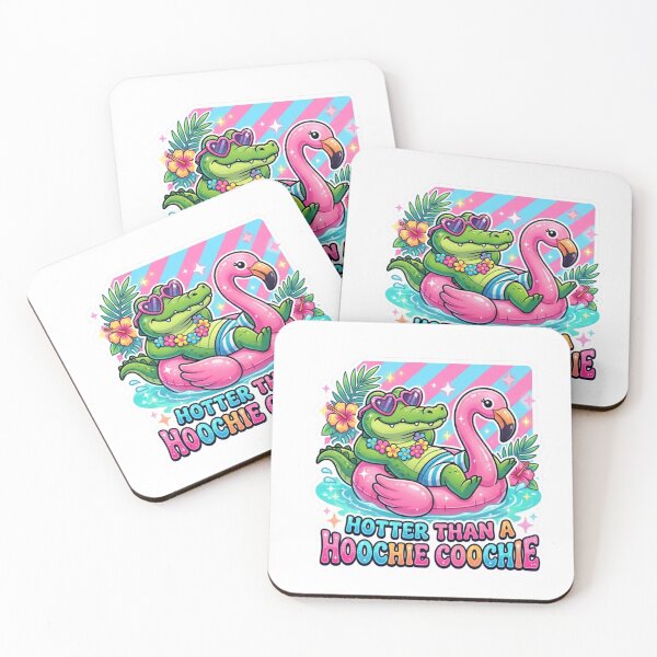 Item preview, Hotter than a hoochie coochie- summer design  designed and sold by RahRahsCreation.