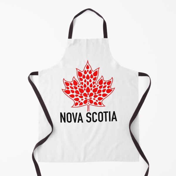 Item preview, NOVA SCOTIA Red Modern Maple Leaf Emblem designed and sold by Great Canadian Collective.