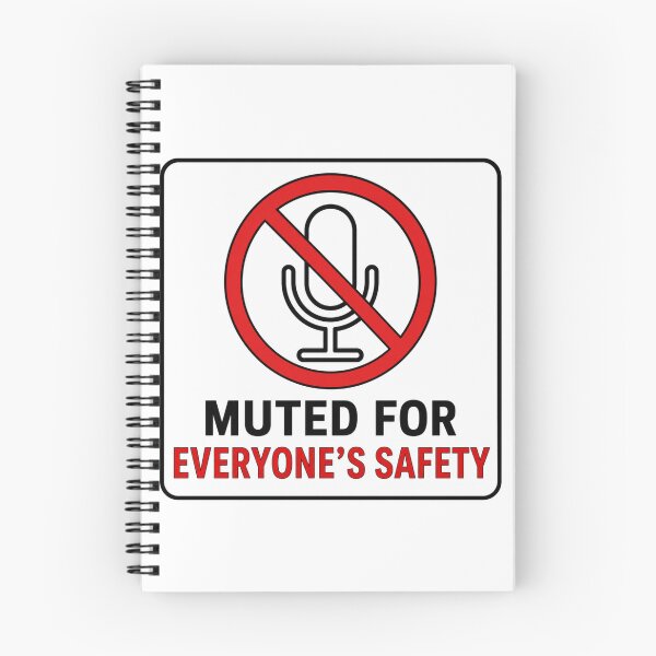 Item preview, Muted For Everyone’s Safety – Funny Introvert & Meeting Humor Design designed and sold by Shabrinox.