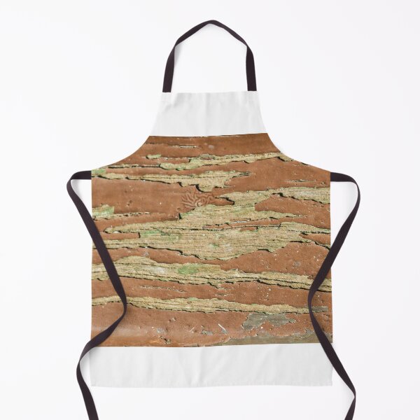 Item preview, Peeling Paint on Weathered Wooden Surface With Flaking Brown and Green Layers Close-Up Texture designed and sold by Nmallia.