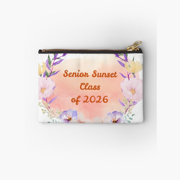 Item preview, Senior Sunset Class of 2026 Watercolor Floral designed and sold by StoriesInGrain.