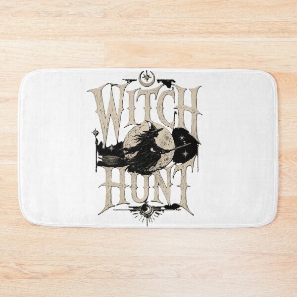 Item preview, "Witch Hunt" – Gothic Witch on Broomstick Vintage Moon Design designed and sold by BuckaBaby.