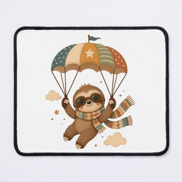 Item preview, flying sloth designed and sold by Snurly.