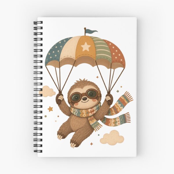 Item preview, flying sloth designed and sold by Snurly.