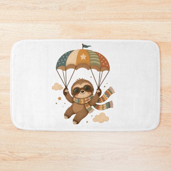 Item preview, flying sloth designed and sold by Snurly.
