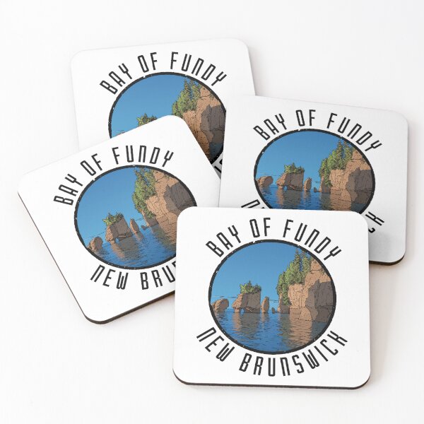 Item preview, Bay of Fundy – New Brunswick (with Black Lettering) designed and sold by VelvetRoom.