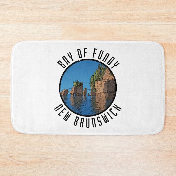 Item preview, Bay of Fundy – New Brunswick (with Black Lettering) designed and sold by VelvetRoom.