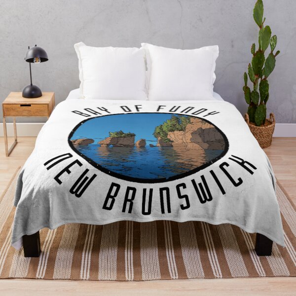 Item preview, Bay of Fundy – New Brunswick (with Black Lettering) designed and sold by VelvetRoom.