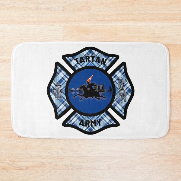 Item preview, Tartan Army x Boston Fire Department Maltese Cross designed and sold by BerlinerKatzen.
