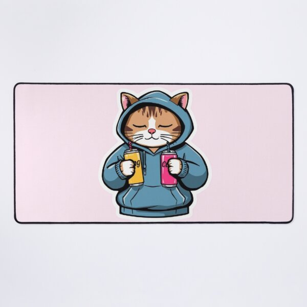 Item preview, No Sleep Just Gaming Cat Sticker designed and sold by Stylestickers55.