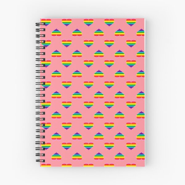 Item preview, Gay Rainbow 8-stripe Pride Heart [Pink Edition] designed and sold by Roxzania.