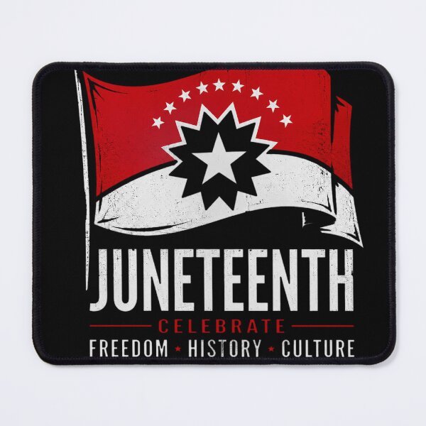 Item preview, Juneteenth Flag Red White Blue Meaning Black History designed and sold by ChiqueAvenue.
