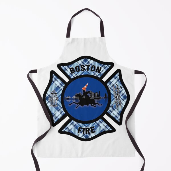 Item preview, Boston Fire Department x Tartan Army Maltese Cross designed and sold by BerlinerKatzen.