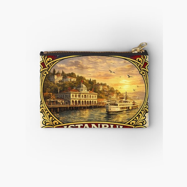 Item preview, Princes Islands Istanbul Vintage Travel Badge Sticker | Buyukada Turkey Souvenir designed and sold by DreamPaw Studio.