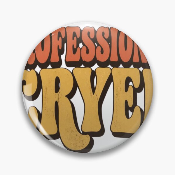Item preview, Professional Cryer Retro 70s Funny T-Shirt Design designed and sold by redblink store.