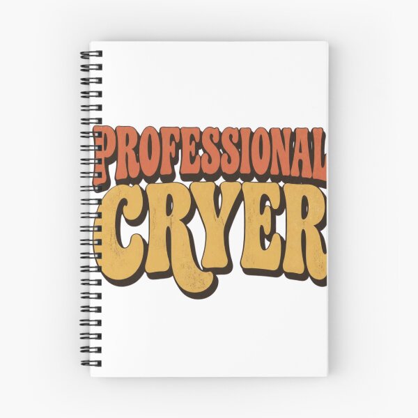 Item preview, Professional Cryer Retro 70s Funny T-Shirt Design designed and sold by redblink store.