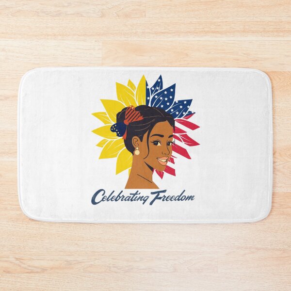 Item preview, Patriotic African American, Celebrating America 250 of Freedom, Sunflower patriotic  designed and sold by JCozycorner.