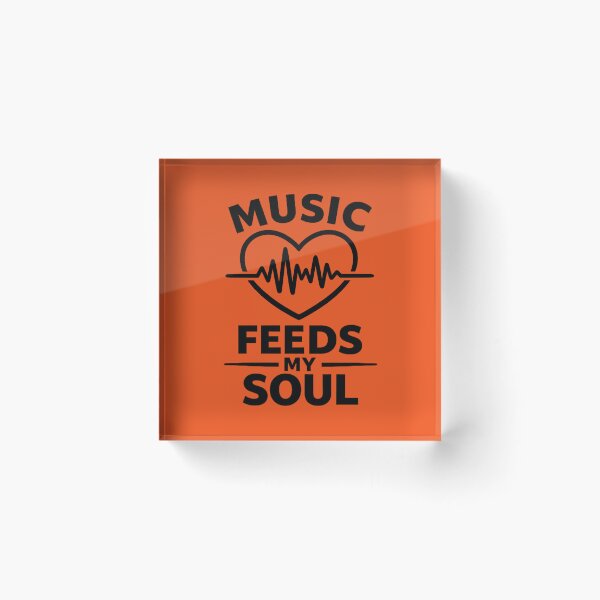 Item preview, Music Feeds My Soul Heartbeat Graphic T-Shirt | Music Lover Gift Design designed and sold by DesignHouse07.