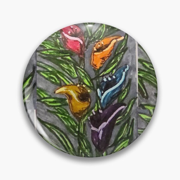 Item preview,  Dark Rainbow Lillies designed and sold by DancingCreek.