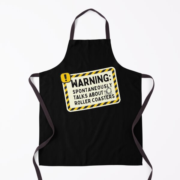 Item preview, Warning: Spontaneously talks about roller coasters! designed and sold by belladesign7.